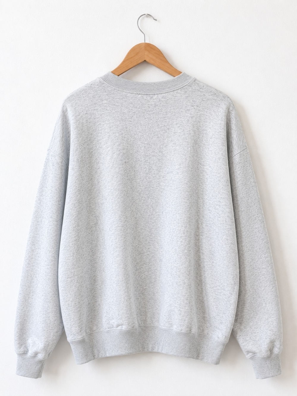 America Flag Graphic Sweatshirt - Light Gray - Picture 4 of 5